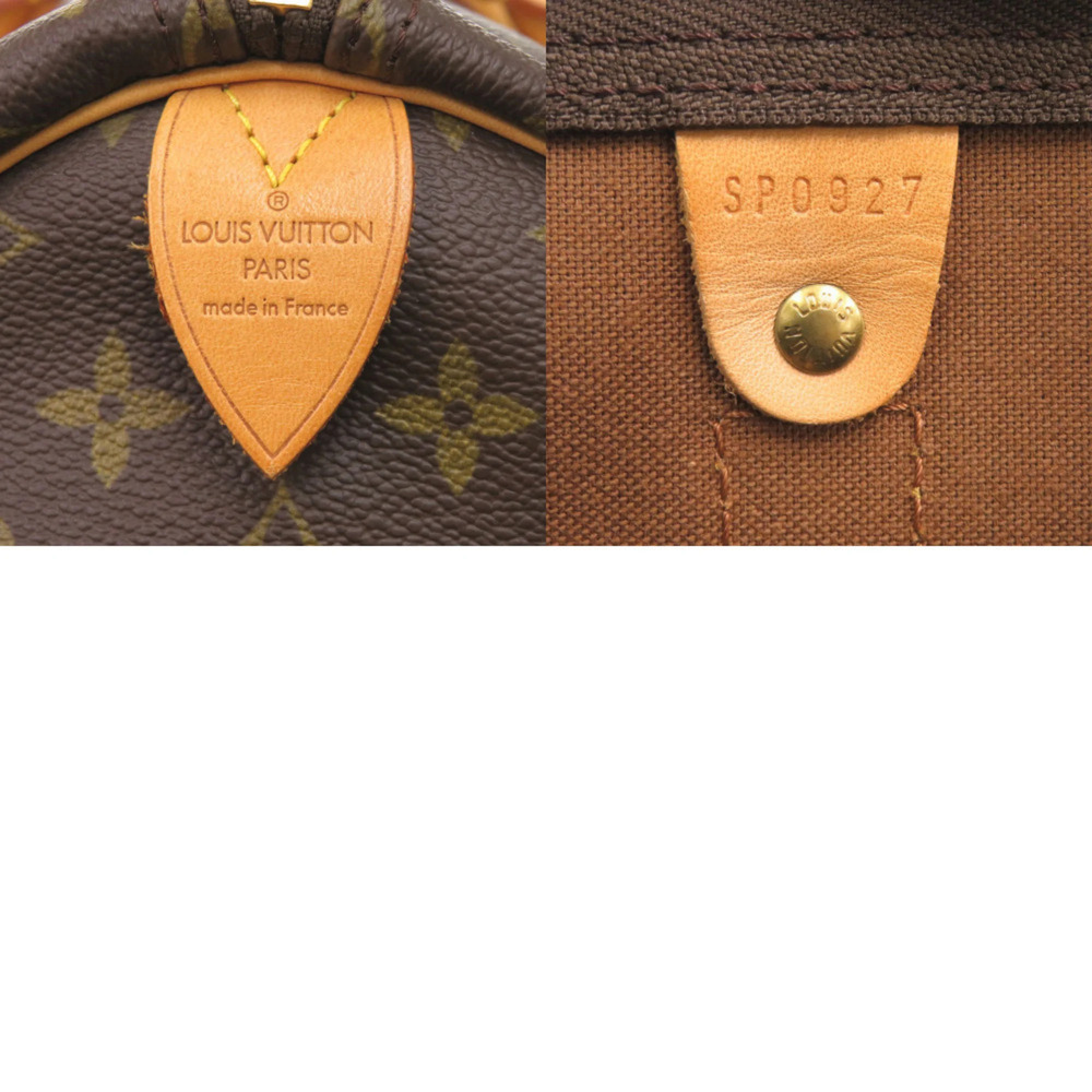 LOUIS VUITTON Authentic Brown Monogram Keepall 55 Boston Bag - Picture 10 of 10